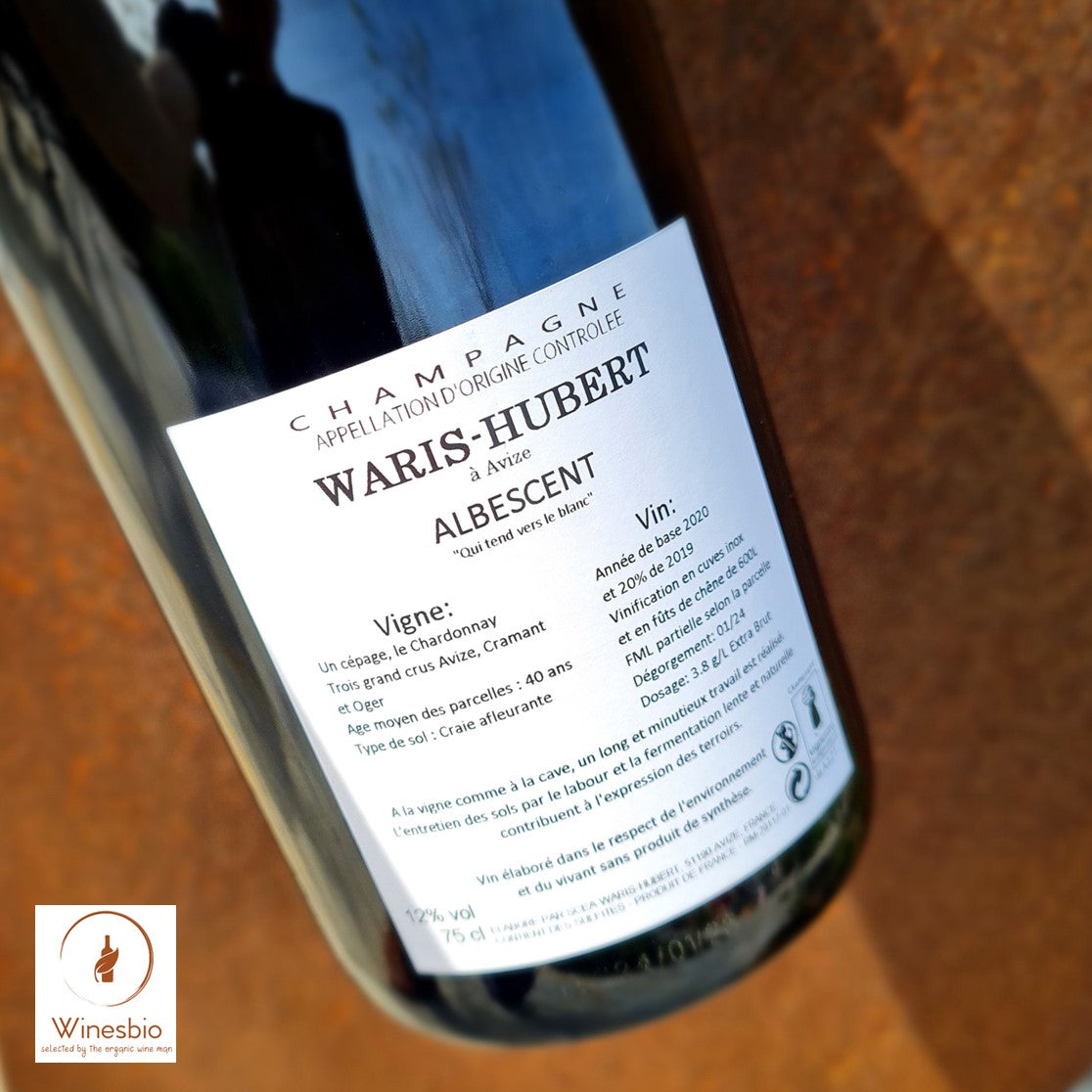 Waris Hubert Albescent Champagne Grand Cru 'Avize'