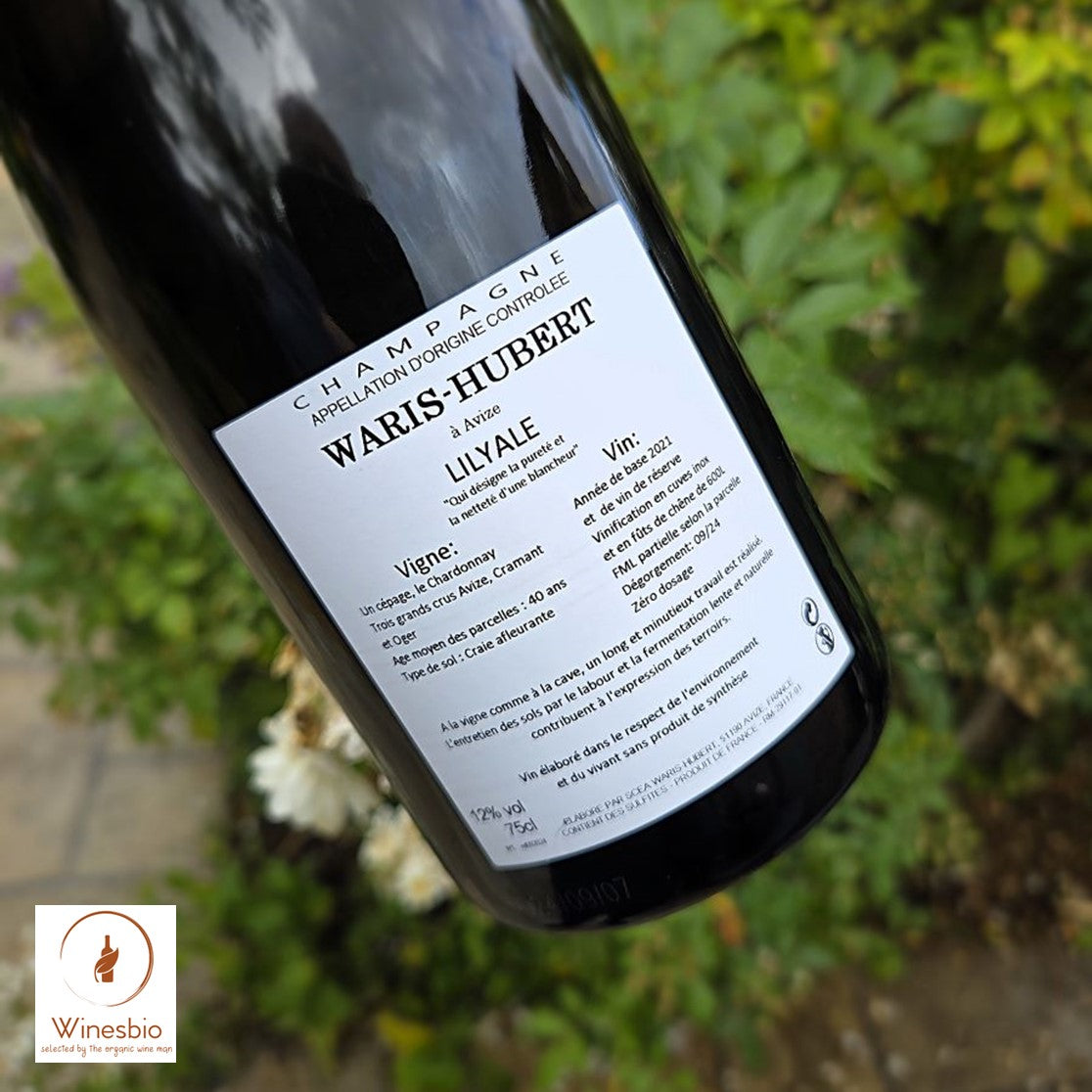 Waris Hubert Lilyale Blanc de Blancs Zero Dosage Champagne Grand Cru